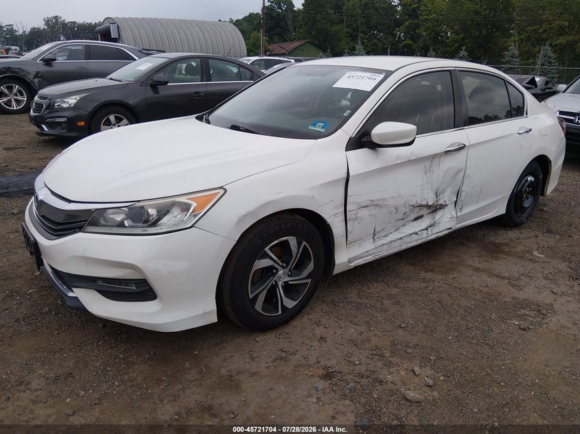 Vin: 1hgcr2f34ga123113, lot: 46220386, honda accord lx 20162