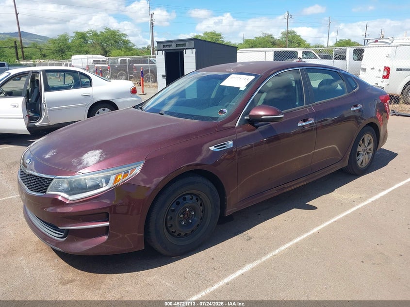 Vin: 5xxgt4l36gg040059, lot: 46220395, kia optima lx 20162