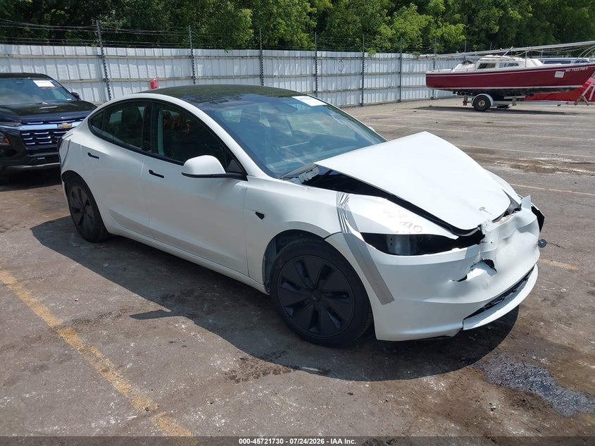 2025 TESLA MODEL 3 auction photo 1