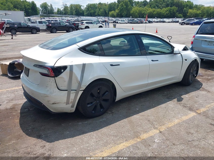 2025 TESLA MODEL 3 auction photo 4