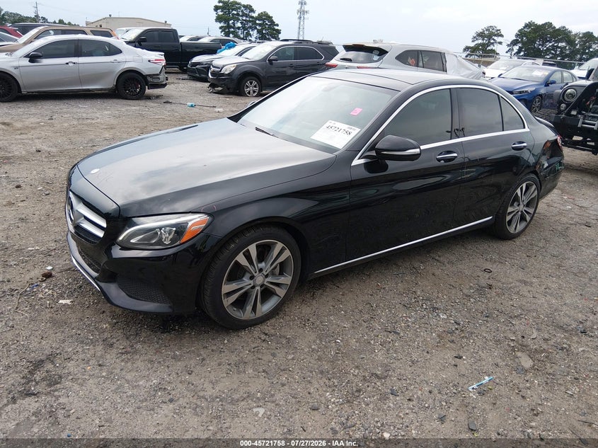 2015 MERCEDES-BENZ C 300 auction photo 2