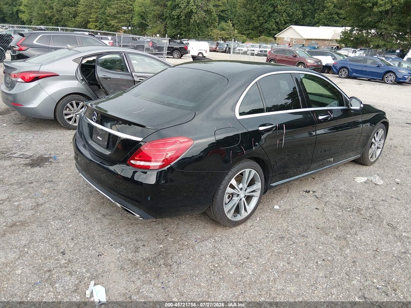 2015 MERCEDES-BENZ C 300 auction photo 4