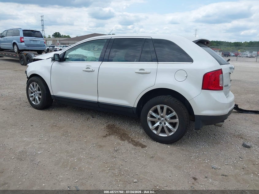 Vin: 2fmdk4kc7eba38739, lot: 46220442, ford edge limited 20143