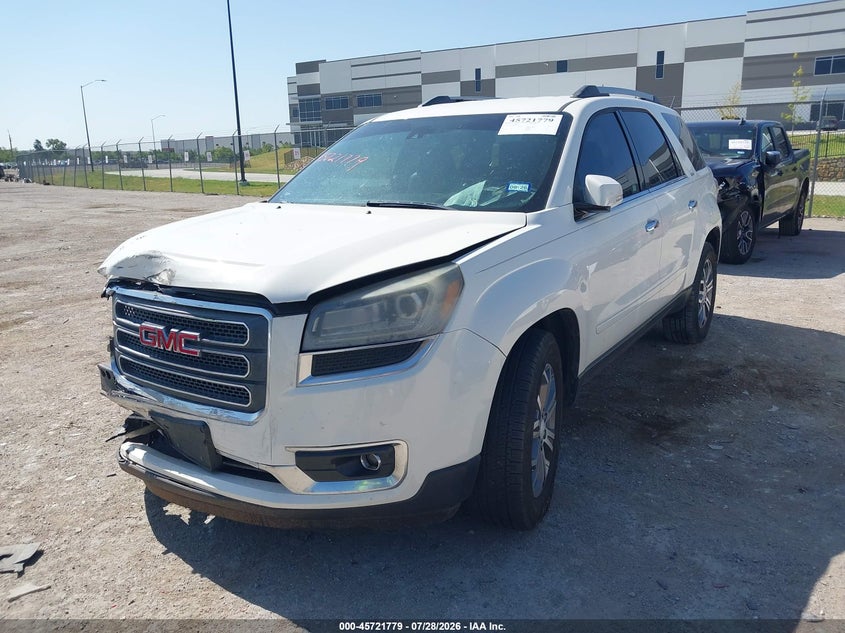 Vin: 1gkkrskd6fj267466, lot: 46220461, gmc acadia slt-2 20152