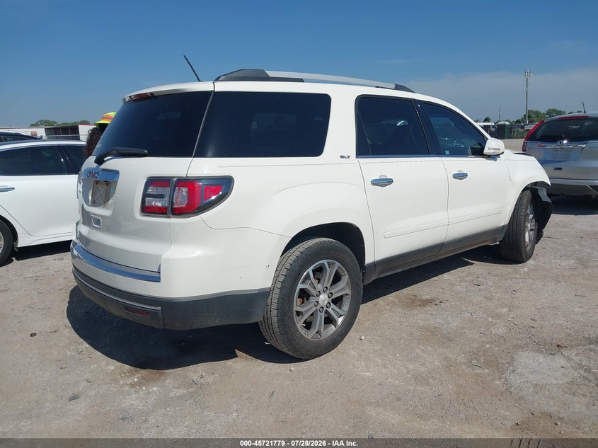 Vin: 1gkkrskd6fj267466, lot: 46220461, gmc acadia slt-2 20154