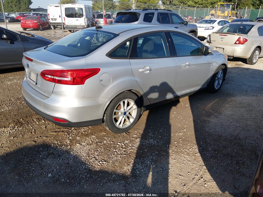 Vin: 1fadp3f27hl264291, lot: 46220464, ford focus se 20174