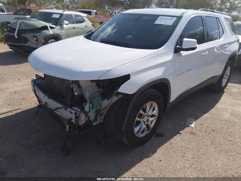 Vin: 1gnergkw2kj138262, lot: 46220475, chevrolet traverse 1lt 20192