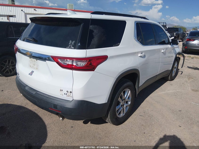 Vin: 1gnergkw2kj138262, lot: 46220475, chevrolet traverse 1lt 20194