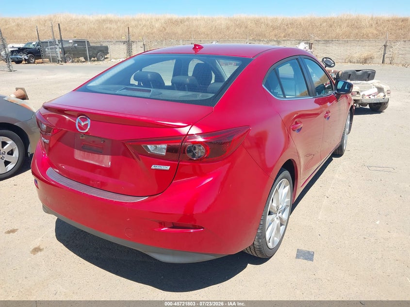 Vin: jm1bm1w33e1128660, lot: 46220485, mazda mazda3 s grand touring 20144