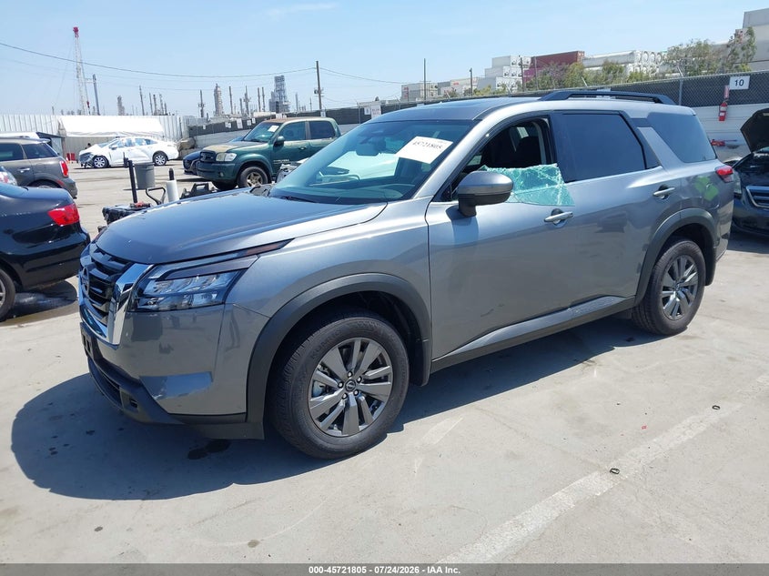 2025 Nissan Pathfinder, Невідомо, IAAI, VIN 5N1DR3BBXSC317725 — фото 2
