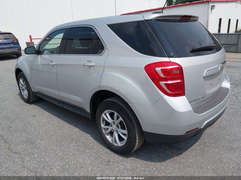 Vin: 2gnfleek3h6317855, lot: 46220502, chevrolet equinox ls 20173
