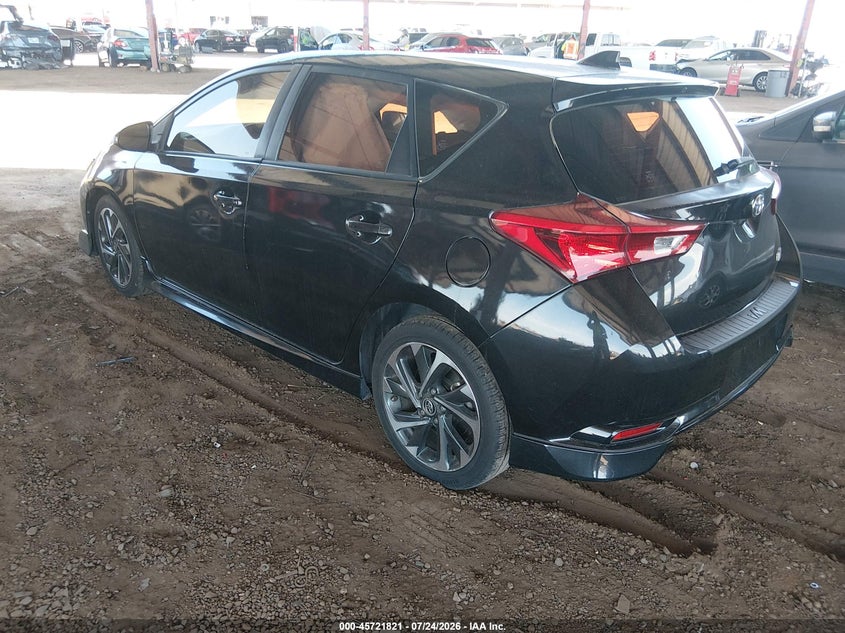 Vin: jtnkarje1hj550104, lot: 46220503, toyota corolla im 20173