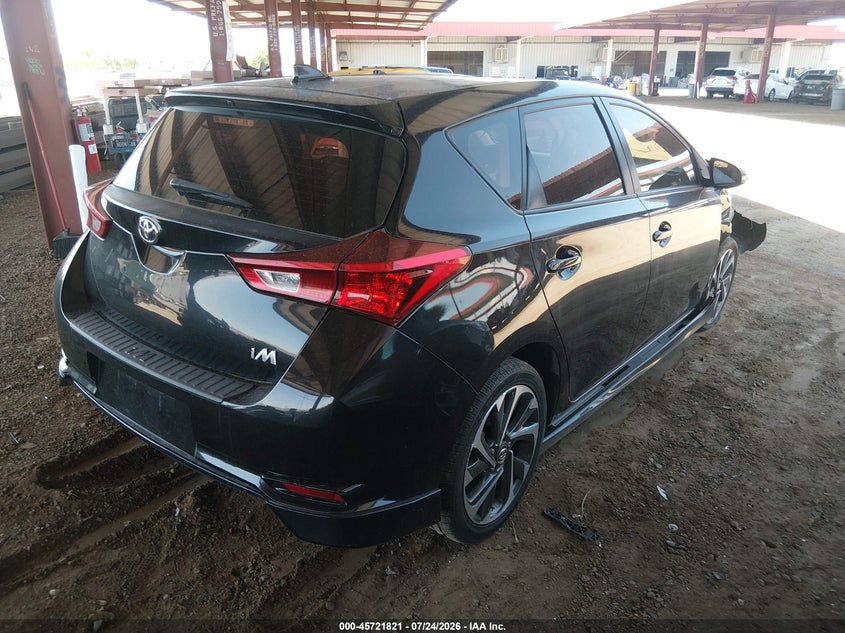 Vin: jtnkarje1hj550104, lot: 46220503, toyota corolla im 20174
