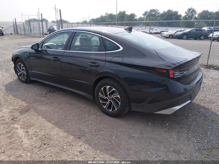 Vin: kmhl24jj4ta168210, lot: 46220506, hyundai sonata hybrid blue 20263