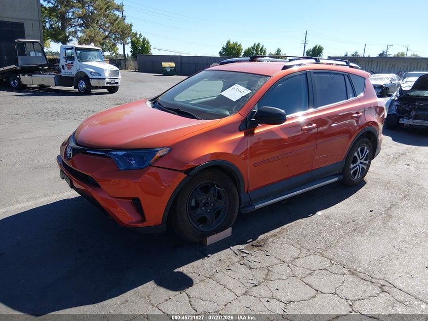 Vin: 2t3bfrev0gw533620, lot: 46220509, toyota rav4 le 20162