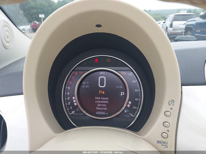 2018 FIAT 500C auction photo 7