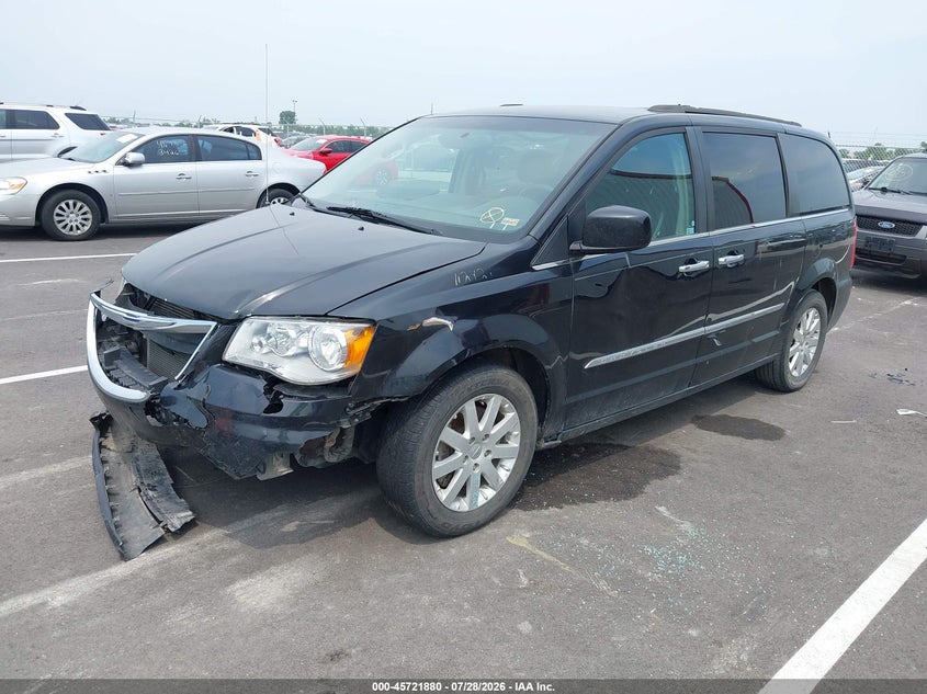 Vin: 2c4rc1bg3gr129168, lot: 46220562, chrysler town & country touring 20162
