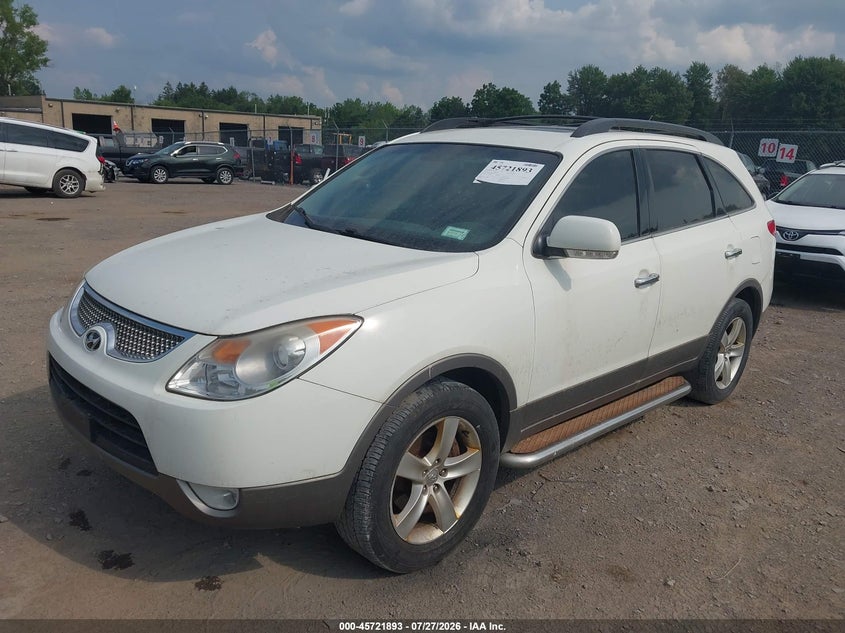 Vin: km8nudcc0bu167151, lot: 46220576, hyundai veracruz limited 20112