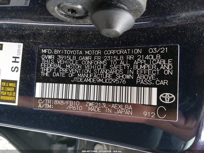 TOYOTA COROLLA - zdjęcie 9