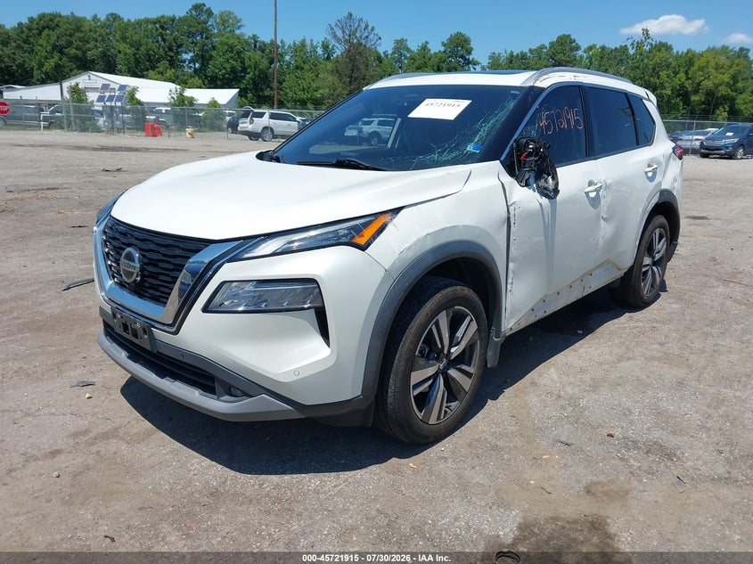 Vin: 5n1at3cbxmc672044, lot: 46220597, nissan rogue sl intelligent awd 20212