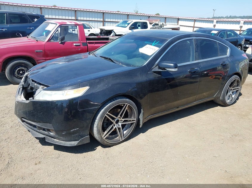 2010 Acura TL, Front & Rear, IAAI, VIN 19UUA8F22AA800463 — photo 2