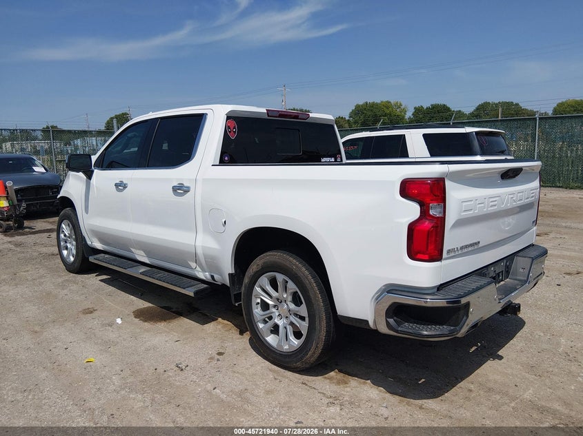 Vin: 2gcudged3p1123042, lot: 46220622, chevrolet silverado 1500 4wd  short bed ltz 20233
