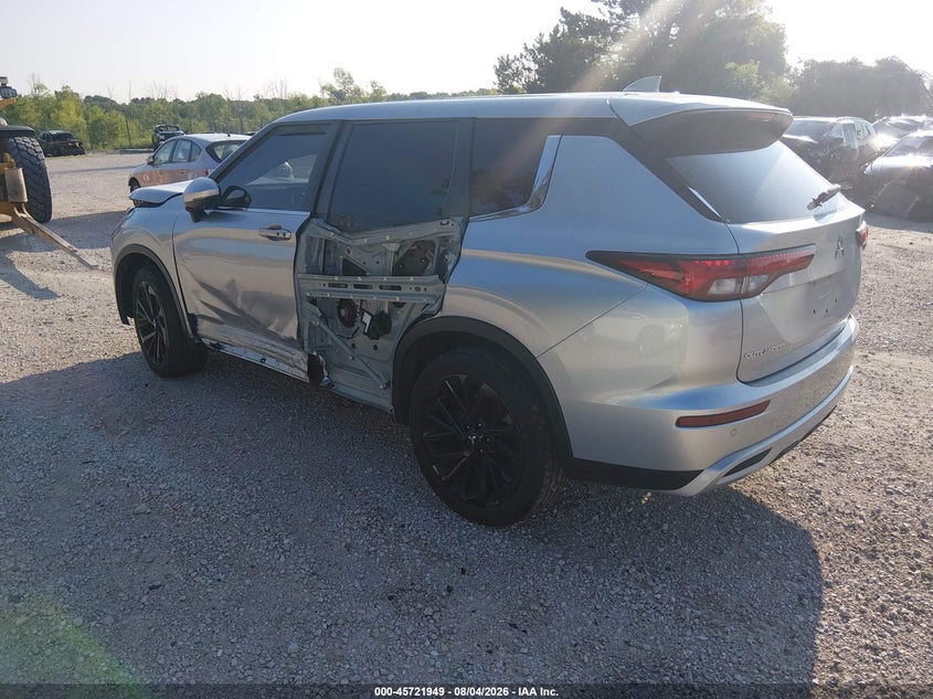 Vin: ja4j4ua86nz011876, lot: 46220631, mitsubishi outlander black edition s-awc/se 2.5 s-awc/se launch edition s-awc 20223