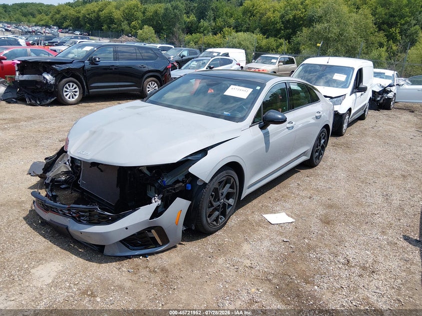 Vin: knag64j71t5444122, lot: 46220634, kia k5 gt-line fwd 20262