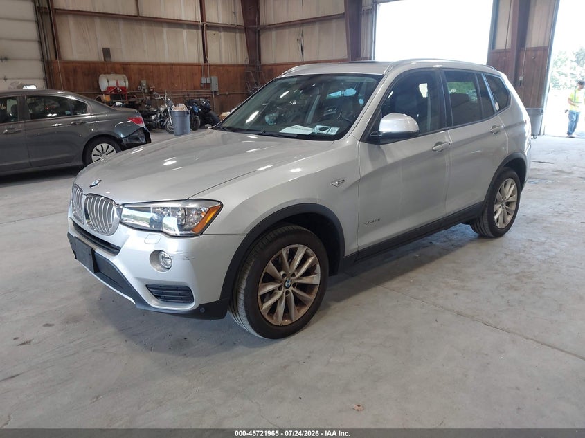 Vin: 5uxwx9c59g0d67024, lot: 46220647, bmw x3 xdrive28i 20162