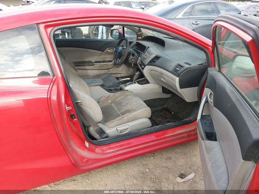 2012 HONDA CIVIC auction photo 5