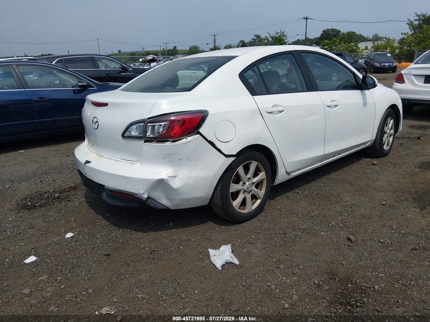 Vin: jm1bl1vg8b1476845, lot: 46220668, mazda mazda3 i touring 20114