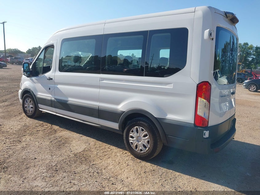 Vin: 1fbax2c81pka53242, lot: 46220673, ford transit-350 passenger van xlt 20233
