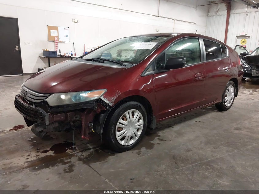 Vin: jhmze2h33bs005654, lot: 46220679, honda insight 20112