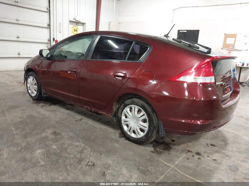 Vin: jhmze2h33bs005654, lot: 46220679, honda insight 20113