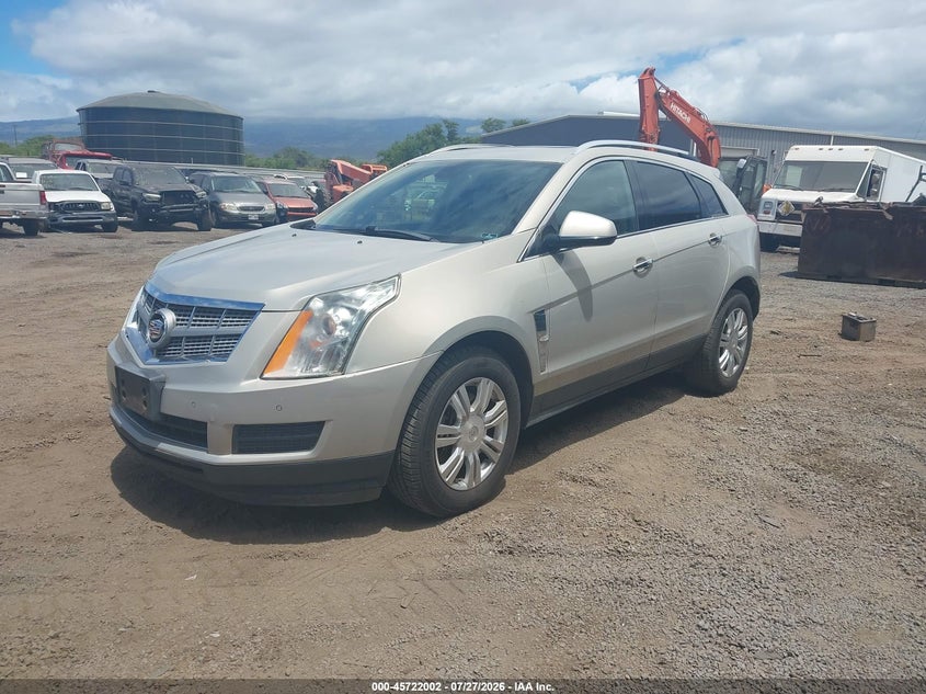 Vin: 3gyfnaey2as606873, lot: 46220684, cadillac srx luxury collection 20102