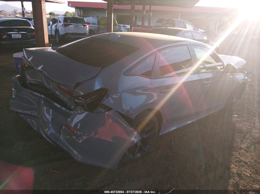 Vin: 2hgfe2f54sh606752, lot: 46220686, honda civic sport 20254