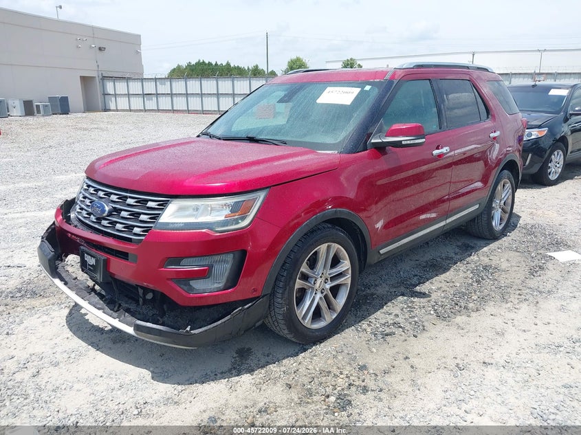 Vin: 1fm5k7f85hgc17726, lot: 46220691, ford explorer limited 20172