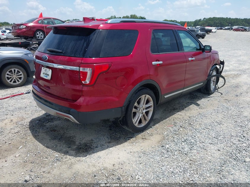 Vin: 1fm5k7f85hgc17726, lot: 46220691, ford explorer limited 20174