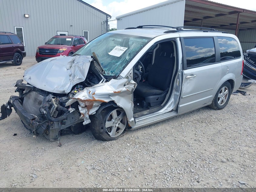 Vin: 2d4rn5d16ar119965, lot: 46220697, dodge grand caravan sxt 20102