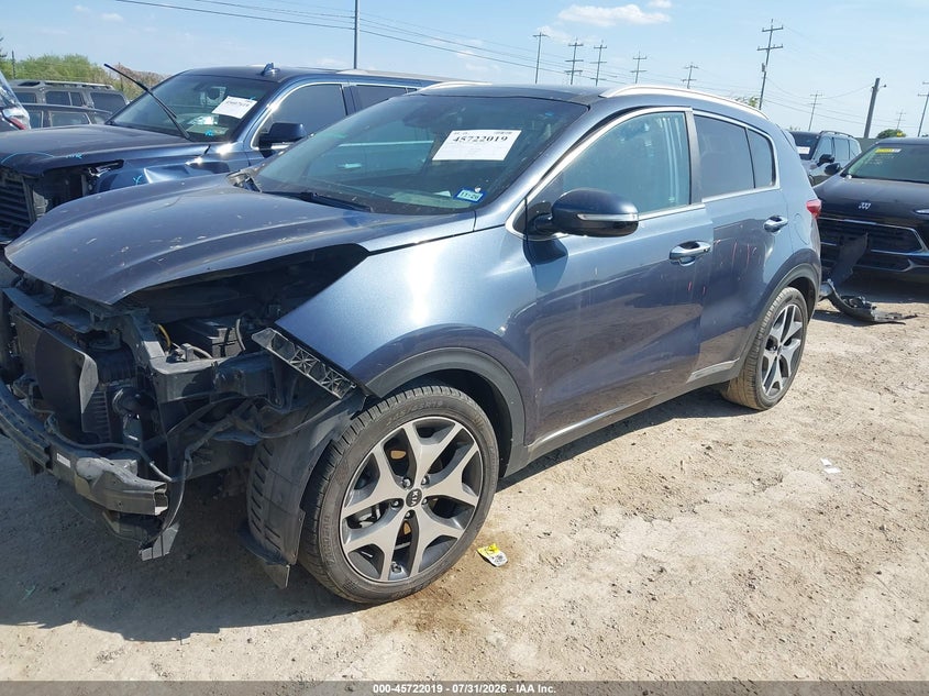 2017 Kia Sportage Sx Turbo, Front End, IAAI, VIN KNDPR3A63H7258105 — photo 2