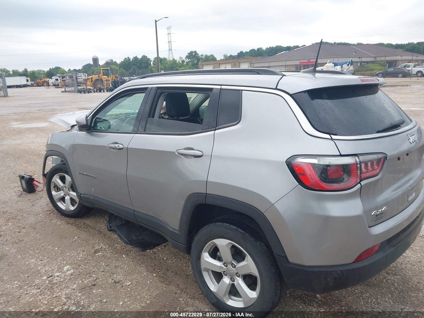 Vin: 3c4njdbbxkt742257, lot: 46220711, jeep compass latitude 4x4 20193