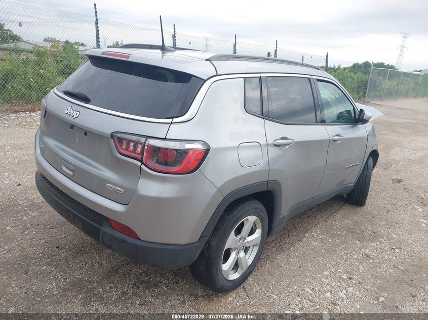 Vin: 3c4njdbbxkt742257, lot: 46220711, jeep compass latitude 4x4 20194