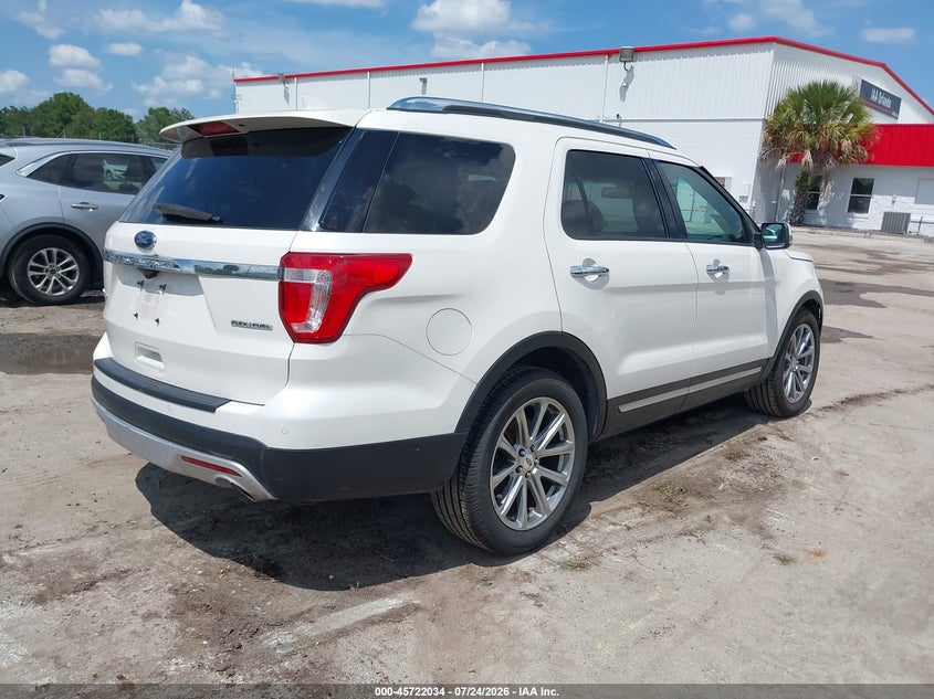 Vin: 1fm5k7f81gga03122, lot: 46220716, ford explorer limited 20164
