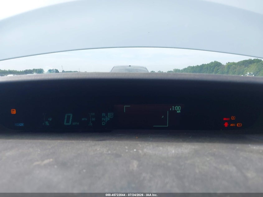 2011 TOYOTA PRIUS HATCHBACK 1.8L I-4 DOHC, VVT, 98HP