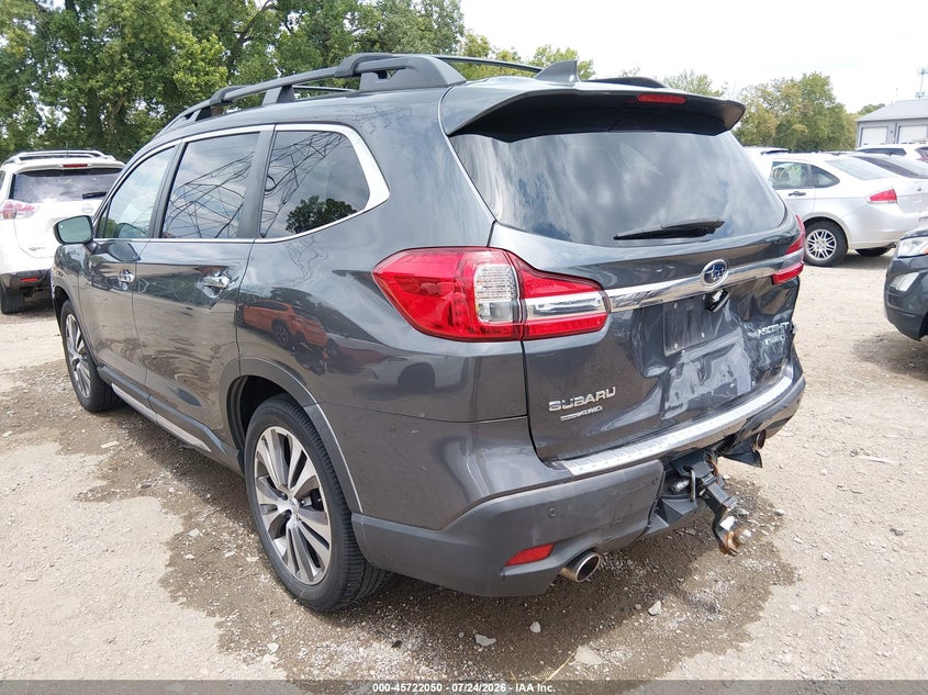 Vin: 4s4wmard8l3428729, lot: 46220732, subaru ascent touring 20203