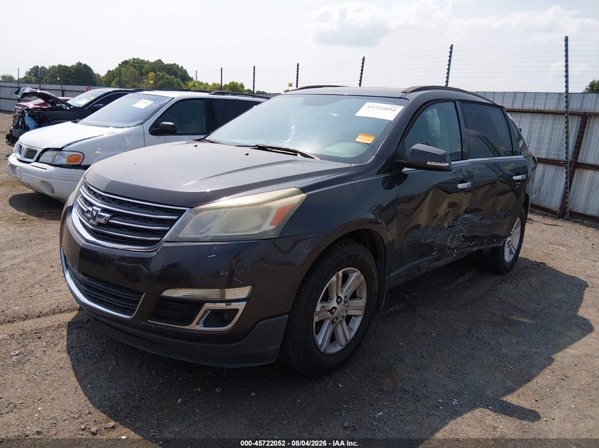 2014 Chevrolet Traverse, Left Side, IAAI, VIN 1GNKVHKD9EJ102866 — photo 2
