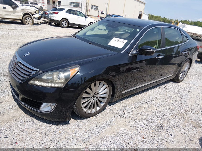 Vin: kmhgh4jh8gu103183, lot: 46220735, hyundai equus signature 20162