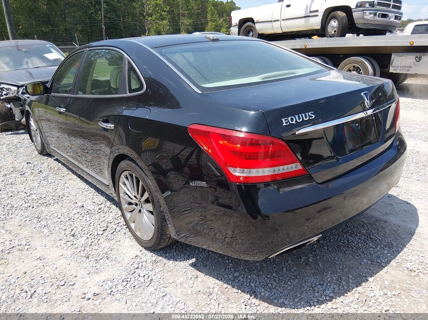 Vin: kmhgh4jh8gu103183, lot: 46220735, hyundai equus signature 20163