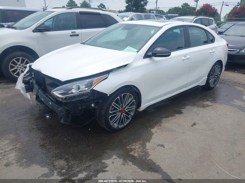 Vin: 3kpf44ac3le144961, lot: 46220752, kia forte gt 20202
