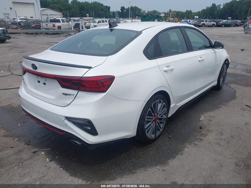 Vin: 3kpf44ac3le144961, lot: 46220752, kia forte gt 20204